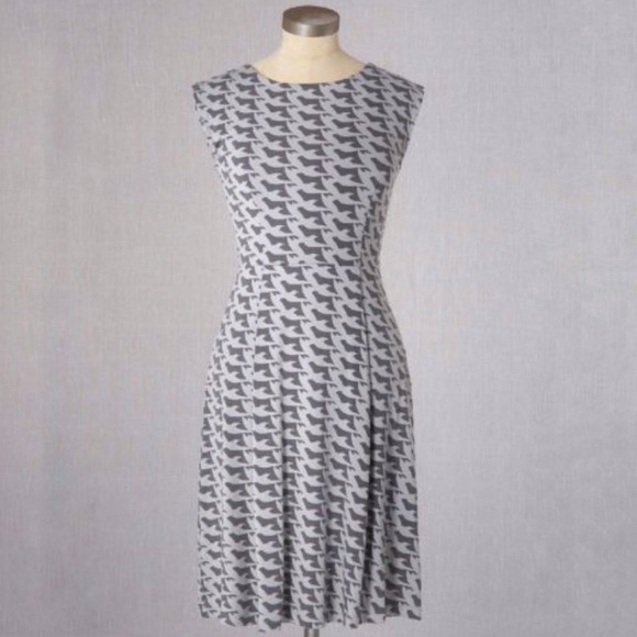 Boden Dresses & Skirts - Boden ledbury dove bird print dress stretch US 14R